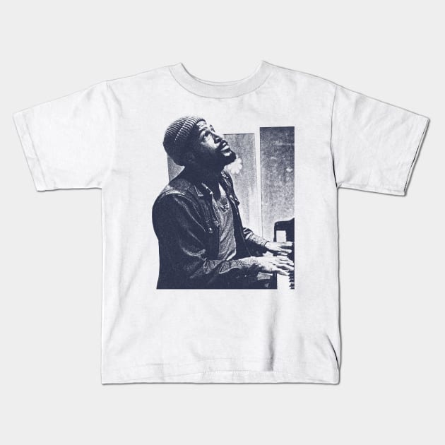 Marvin Gaye Go Kids T-Shirt by BackOnTop Project